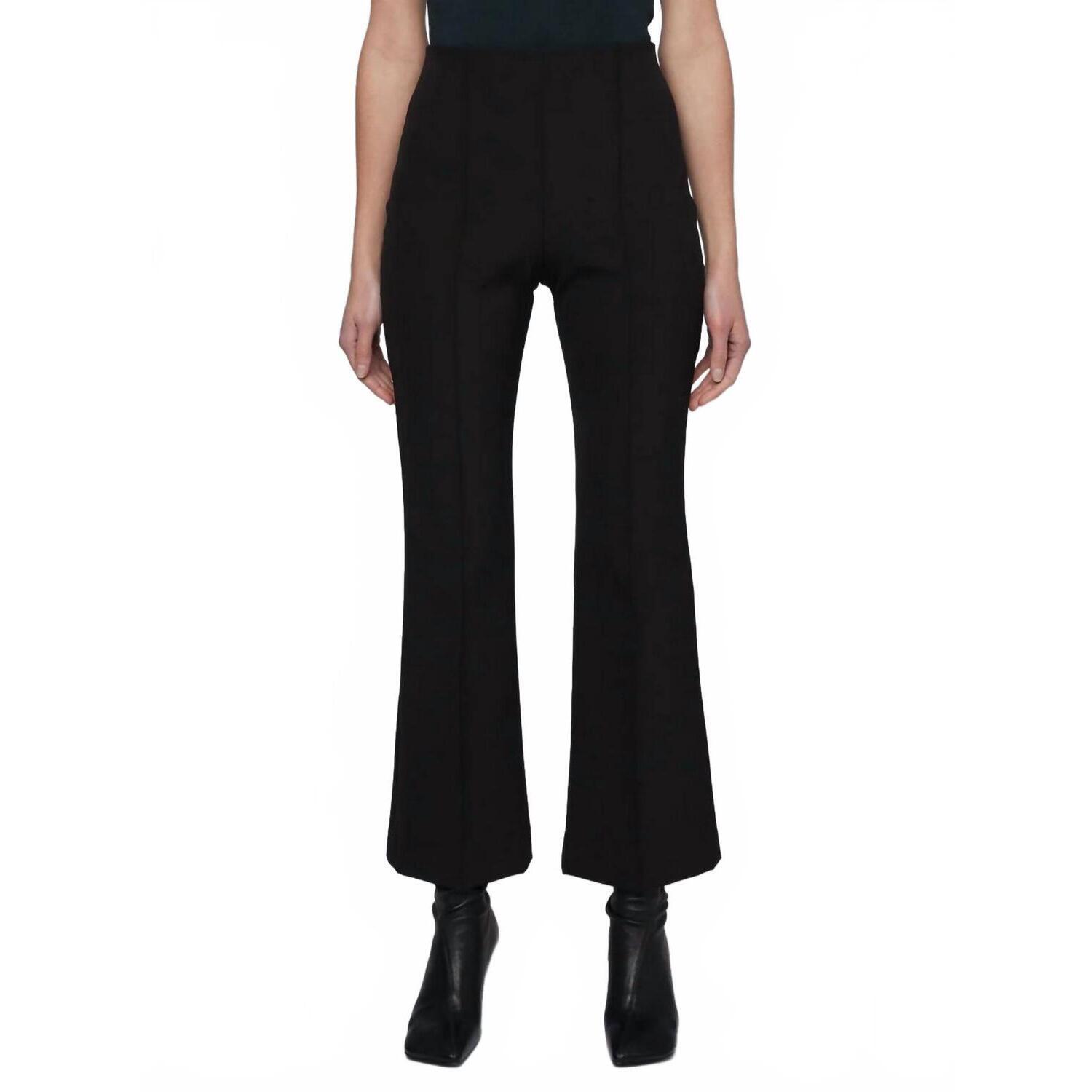 New A.L.C. Jalen Cropped Flare Pants In Black